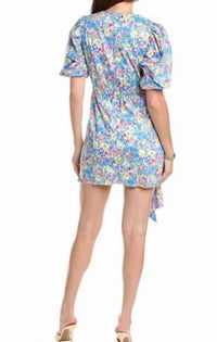 En Saison - Sia Floral Ruched Mini Dress