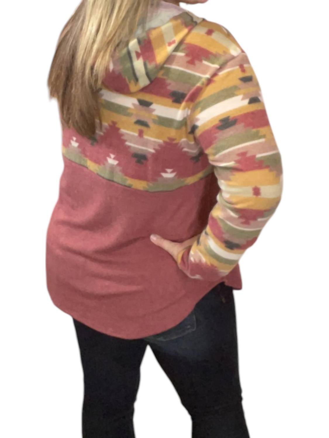 Honeyme - Aztec Hoodie