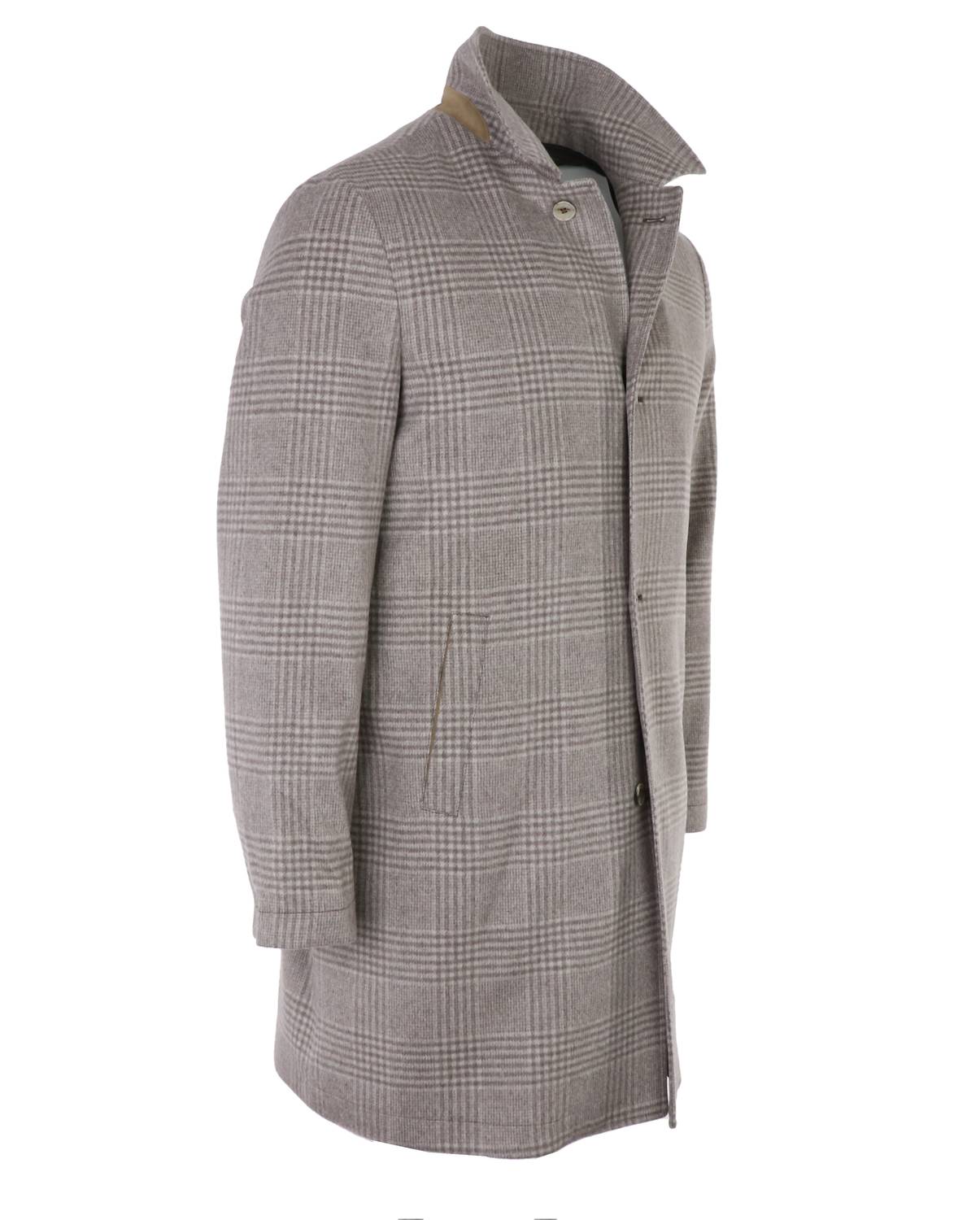 Ravazzolo - Men's Loro Piana Cashmere Topcoat With Zip-out Goose Down Lining