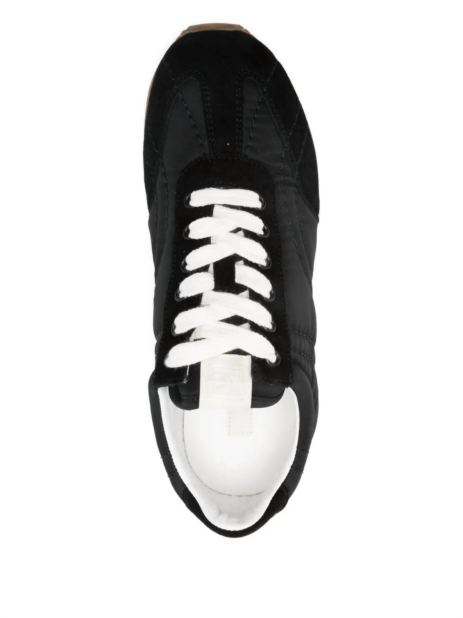 TOTEME Women's Sport Sneakers in black - women's sneaker - view 4