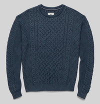 Surfside Supply Men's Edward Eddie Knit Sweater in oceana - men's sweater