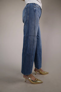 Z Supply - Women's Luna High Rise Bowed Crop Jeans
