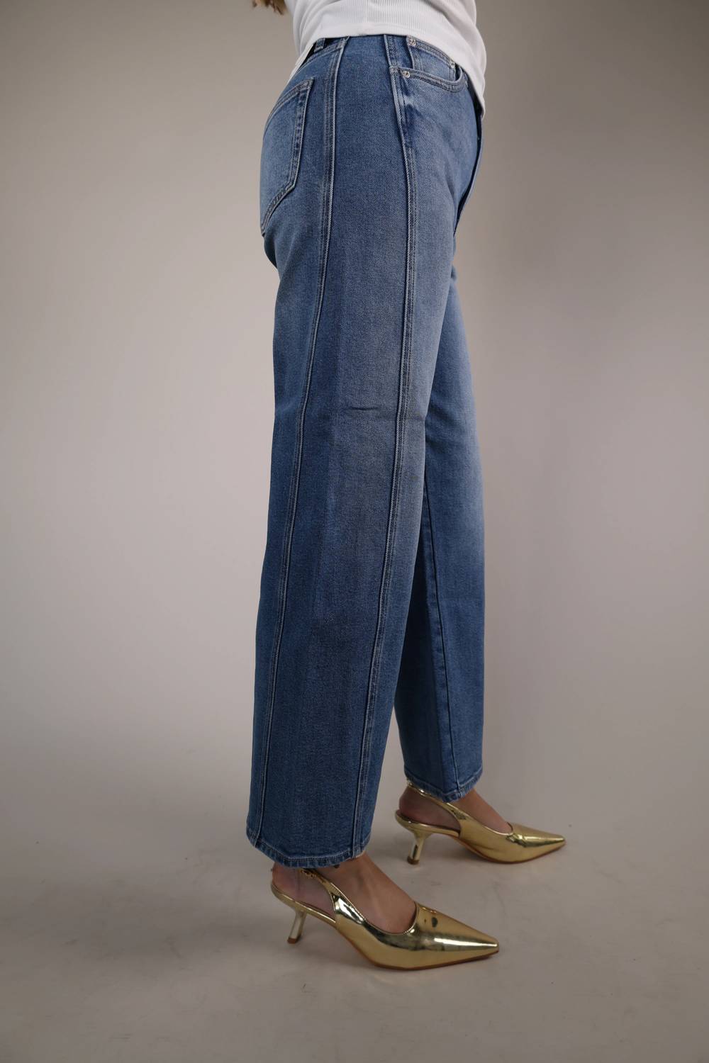Z Supply - Women's Luna High Rise Bowed Crop Jeans