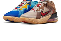 NIKE Men's Space Jam X Lebron 18 Low Wile E. Vs Roadrunner Shoes in racer blue baltic blue university gold white - men's shoe