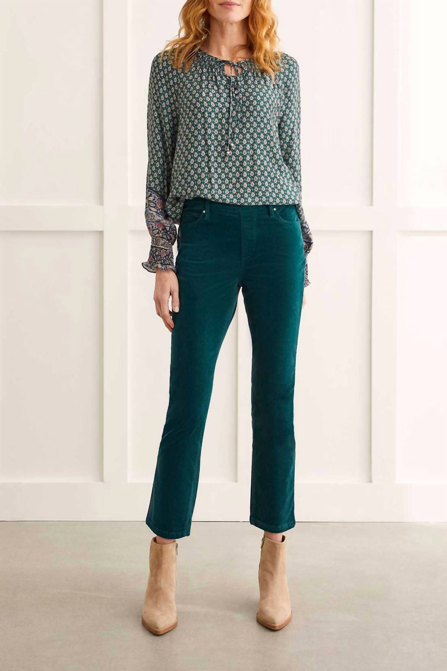 Tribal - Pull-on 5 Pocket Corduroy Pants