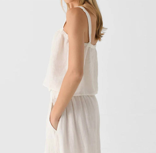 Velvet By Graham & Spencer - Quin Linen Tank Top