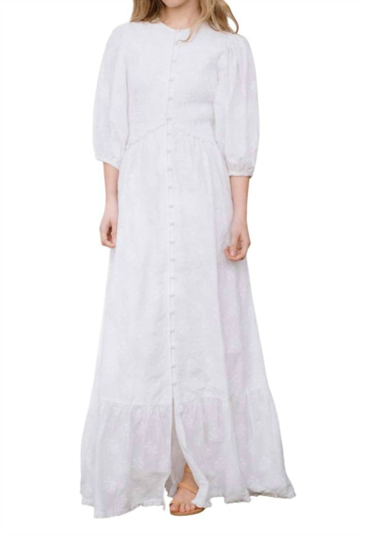 Sonmer - Magnolia Embroidered Dress