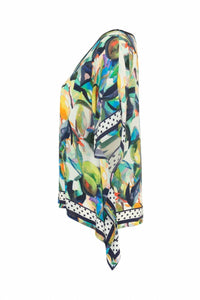 Dolcezza - V-neck Handerchief Top