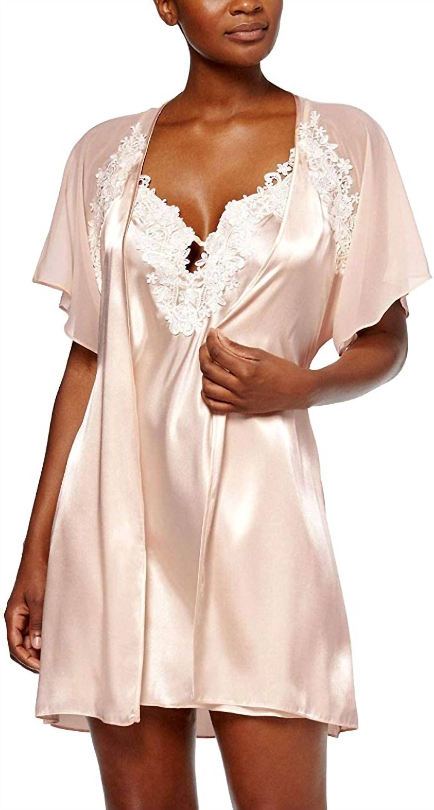 Linea Donatella - Sleepwear Satin Secret Love Wrap Robe