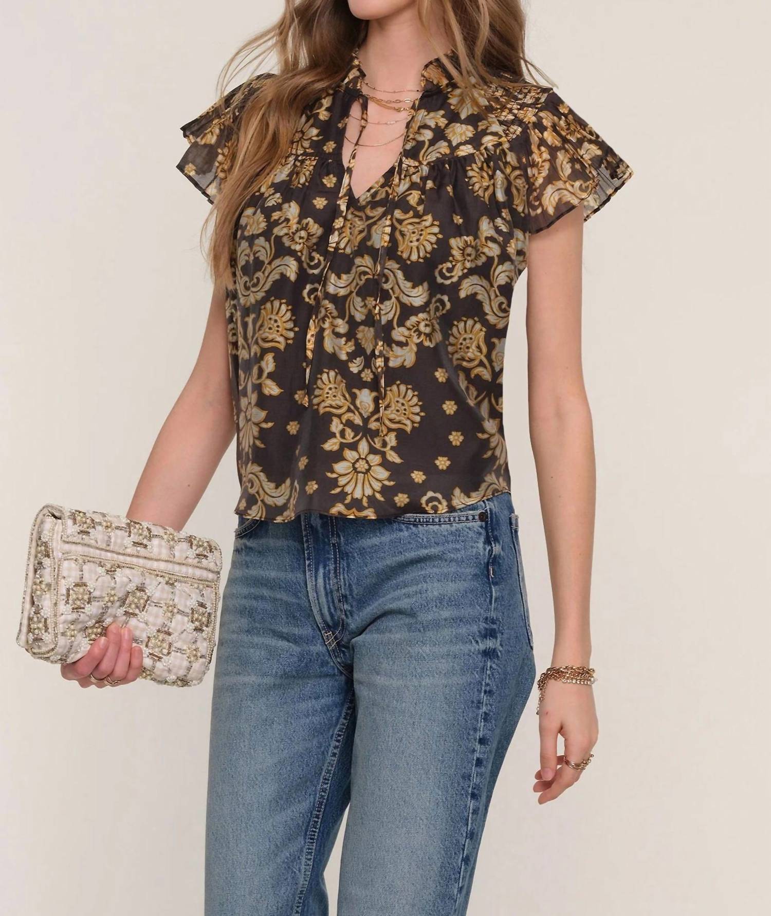 Heartloom - Wiley Flutter Sleeve Top