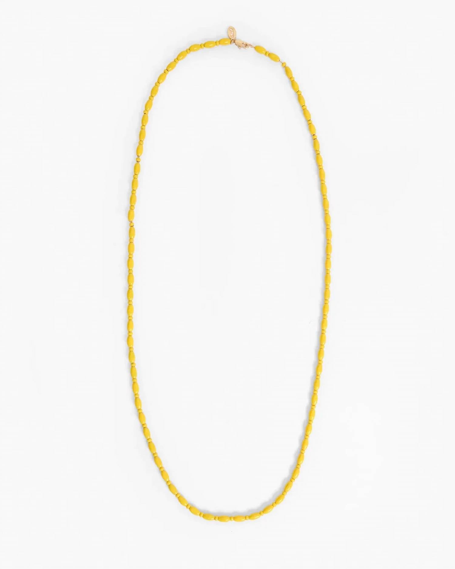 Clare V. - Enamel Bead Necklace