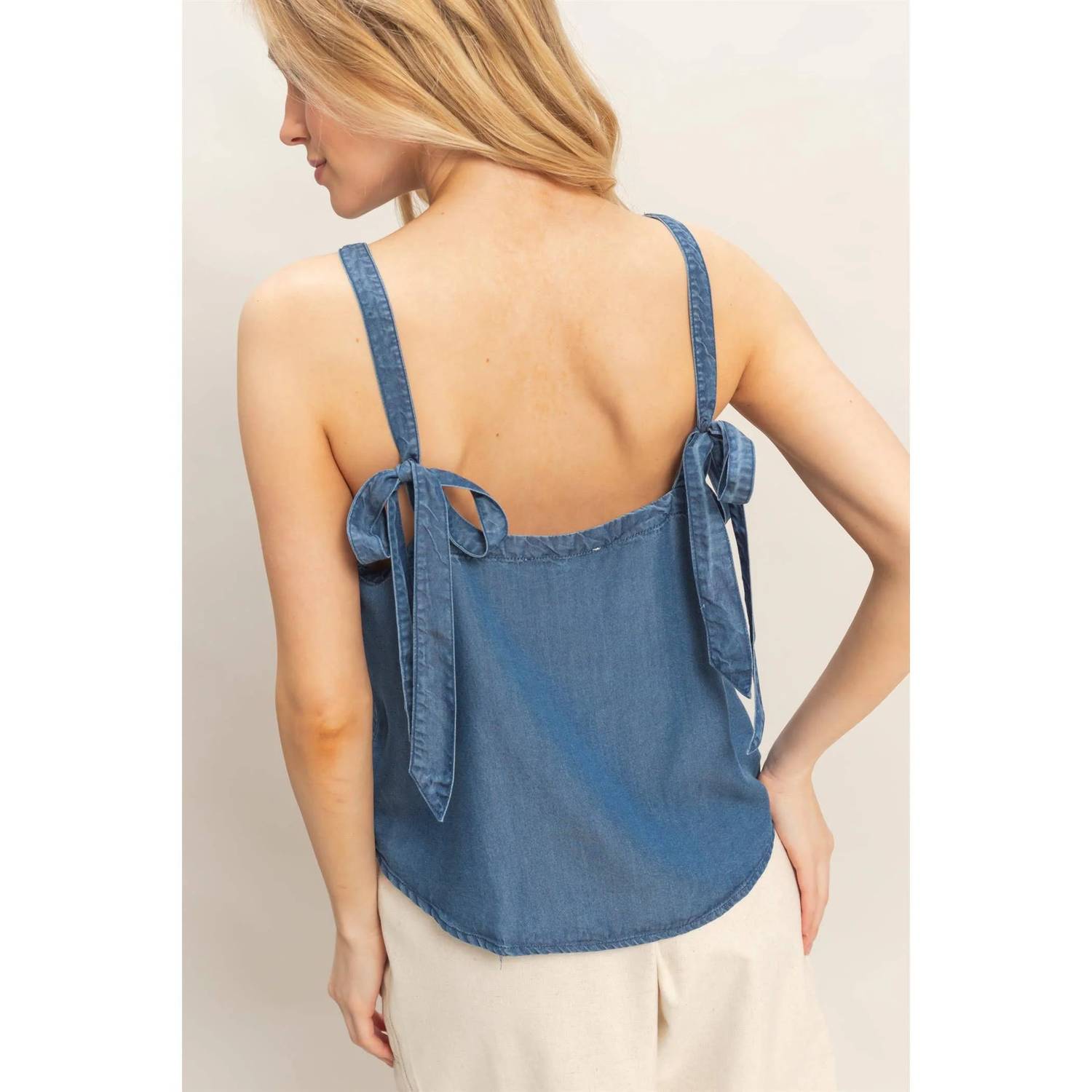 Hyfve - Amanda Denim Top