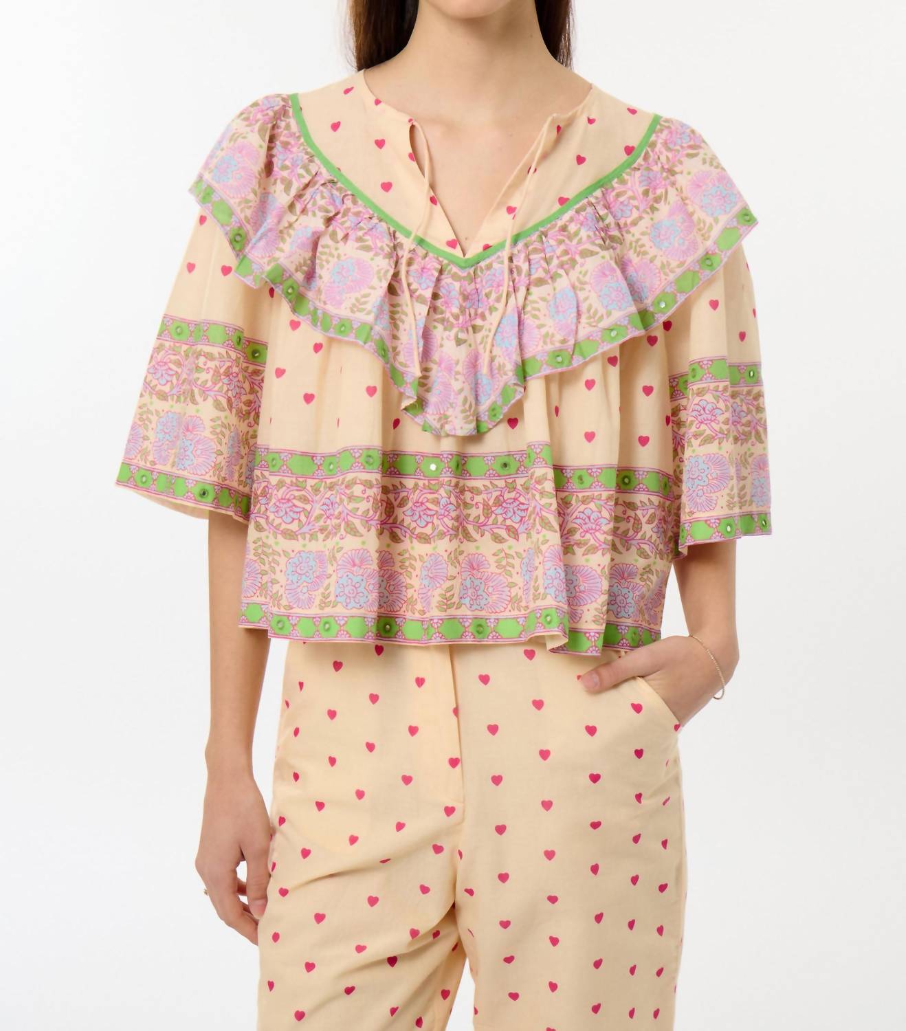 Manoush - Hindie Floral Blouse