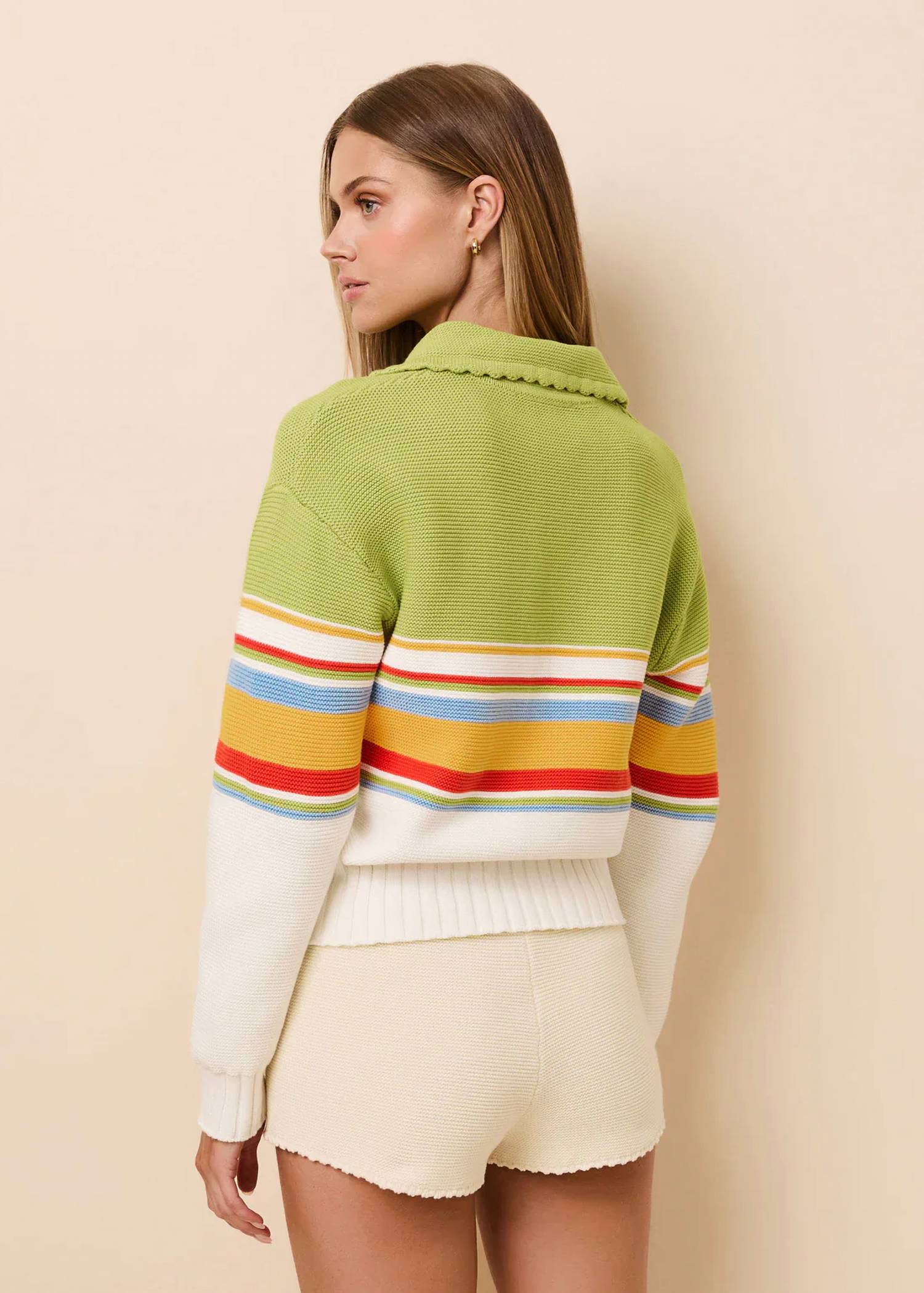 Solid & Striped - Cleo Pullover Polo Top