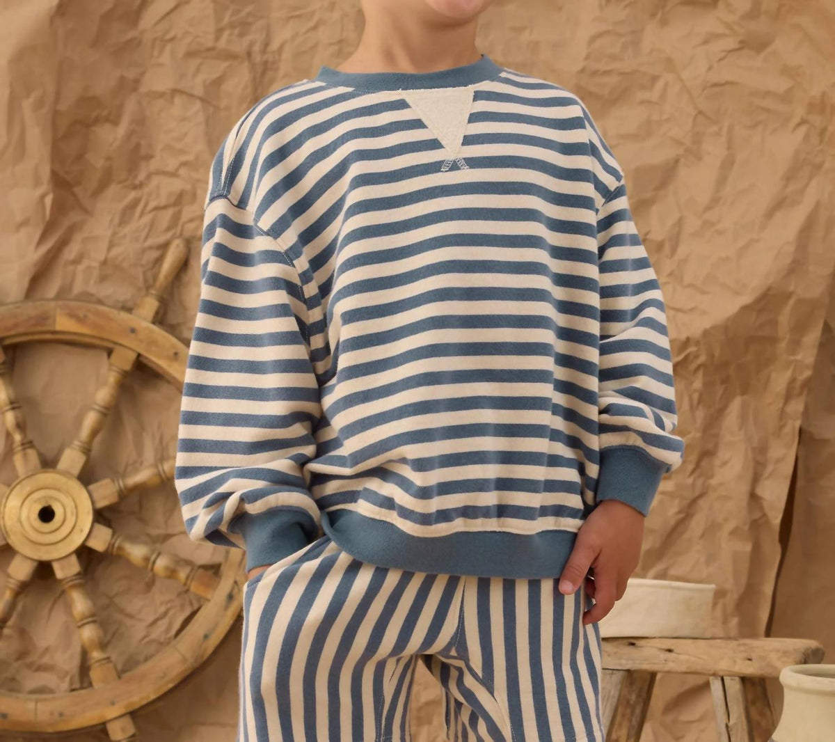 Rylee + Cru - Oversized Crew Sweater
