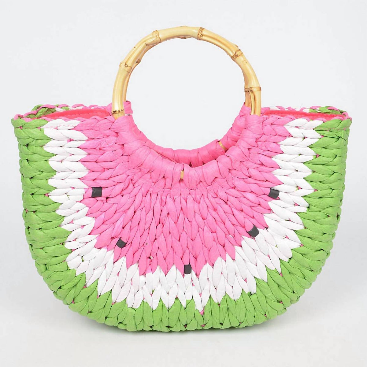 3Am By H&D Accessories - Women's Crochet Watermelon Handbag