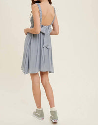 Wishlist - Smocked Mini Dress