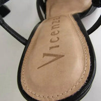 Vicenza - Women's Square-toe Heel Strap Sandals