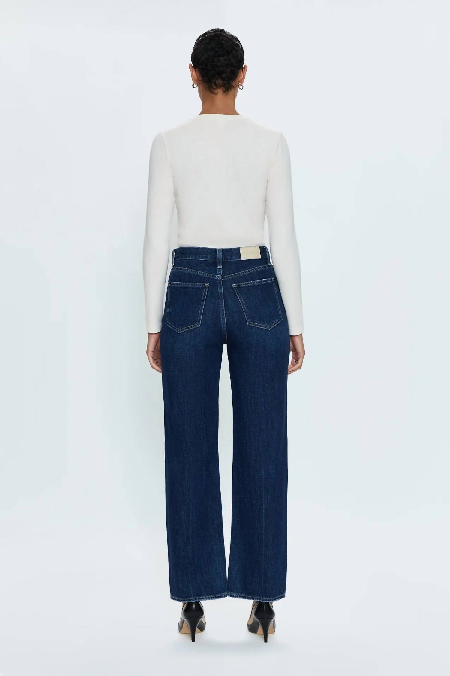 Pistola - Cassie Super High Rise Straight Jeans