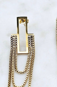 Xtraordinary - Women's Tre Drape Earrings
