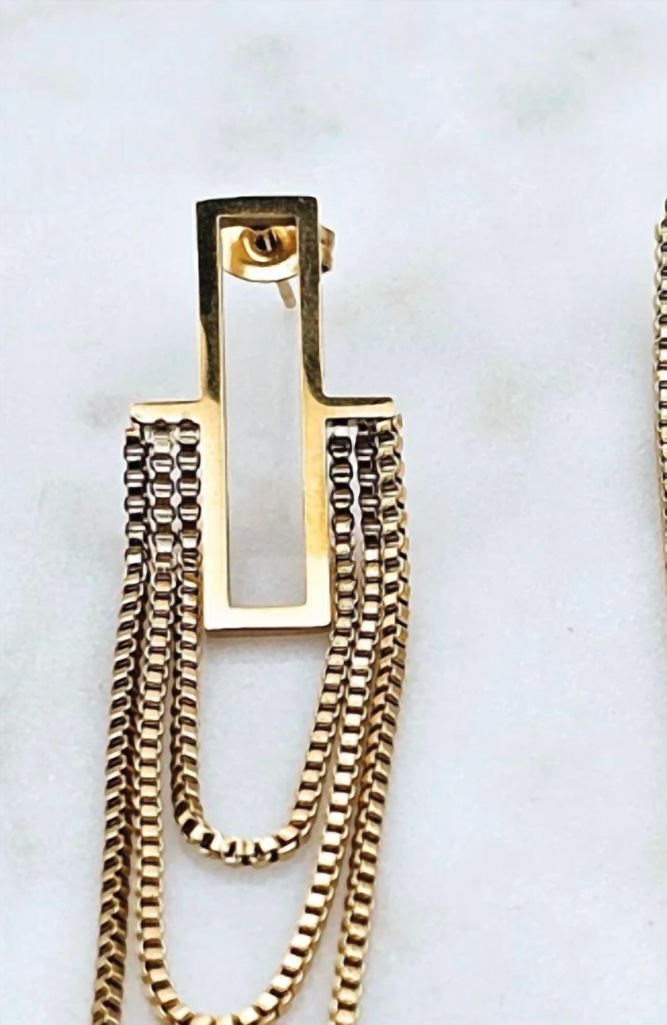 Xtraordinary - Women's Tre Drape Earrings