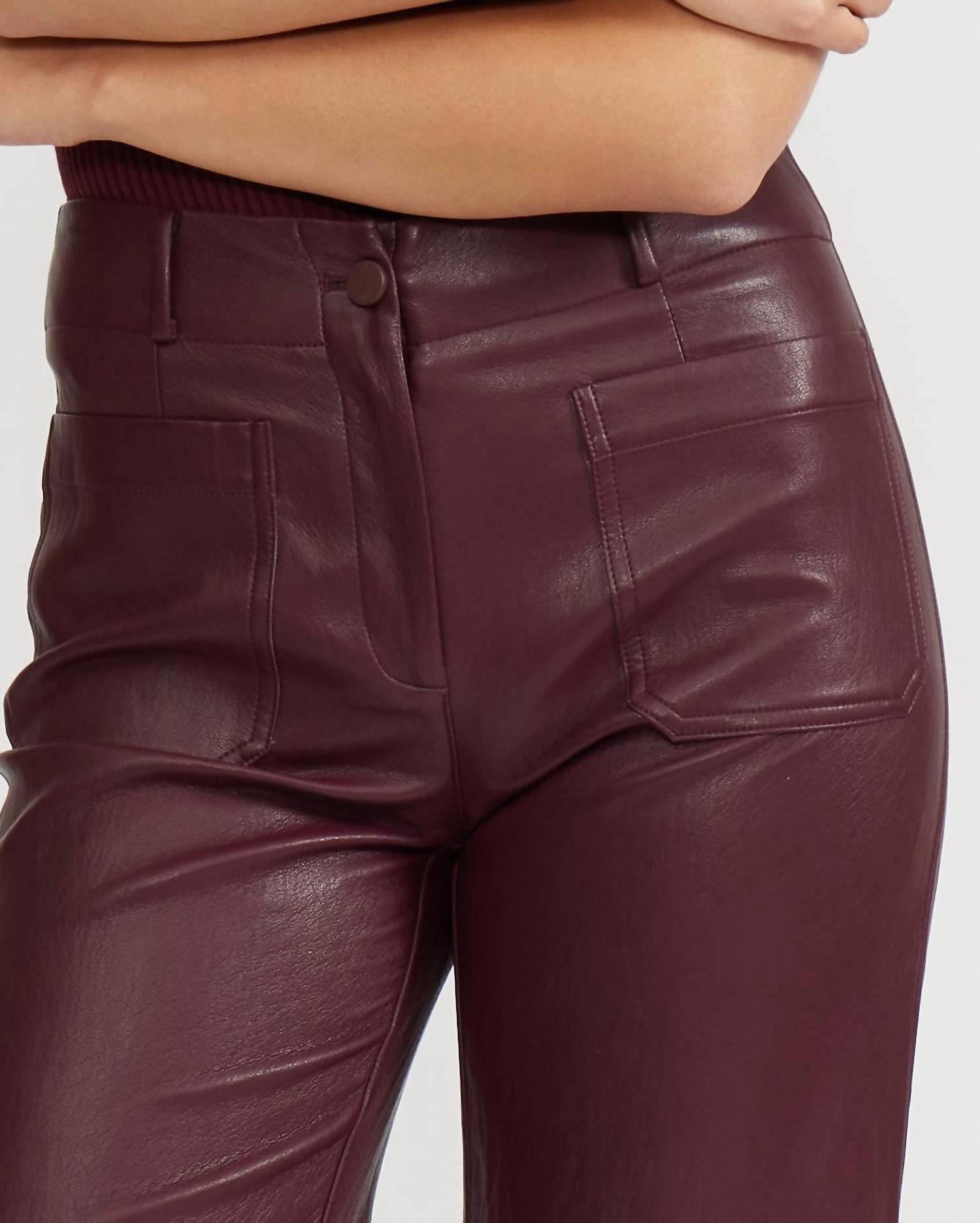 Lucy Paris - Reeve Faux Leather Pant
