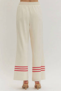 Entro - Trim Wide-Leg Pants