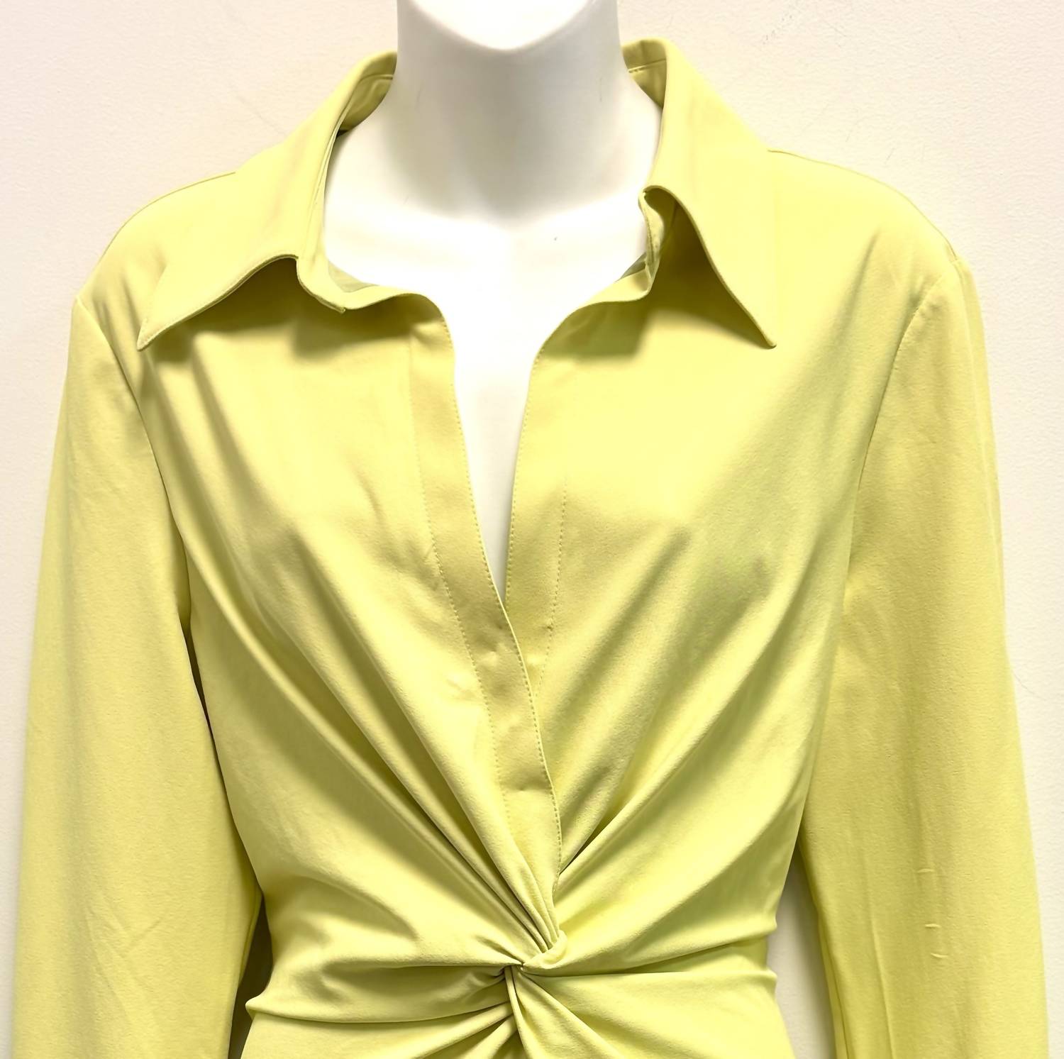 Cinq A Sept - Women's Pre-loved Mckenna Front Twist Mini Shirt Dress