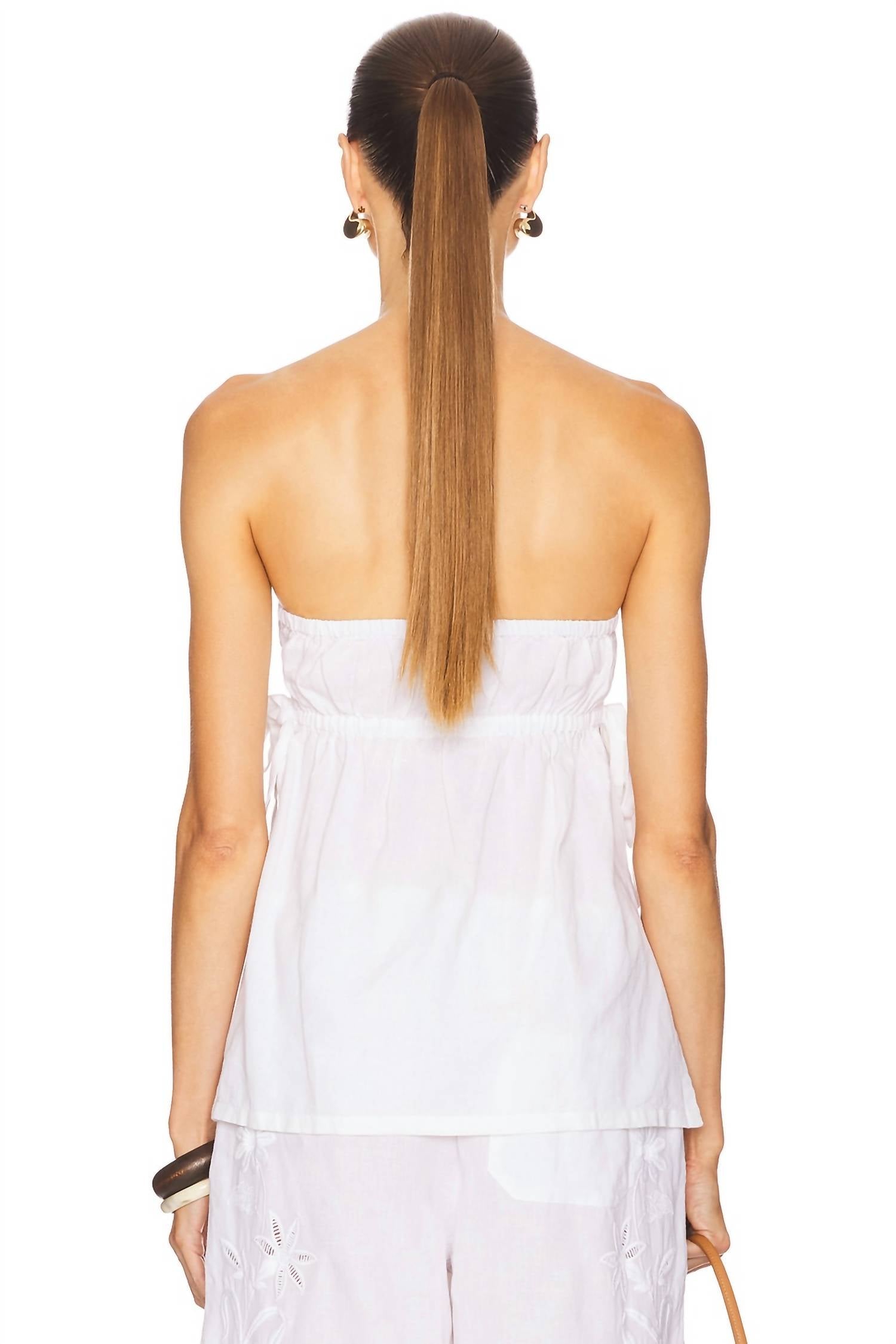 Ciao Lucia - Sebastian Strapless Top
