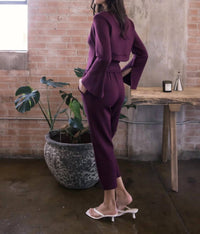 P.Cill - Women's Butter Modal Waist Band Ankle Pants