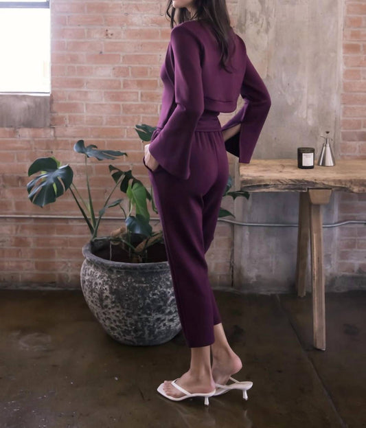 P.Cill - Women's Butter Modal Waist Band Ankle Pants