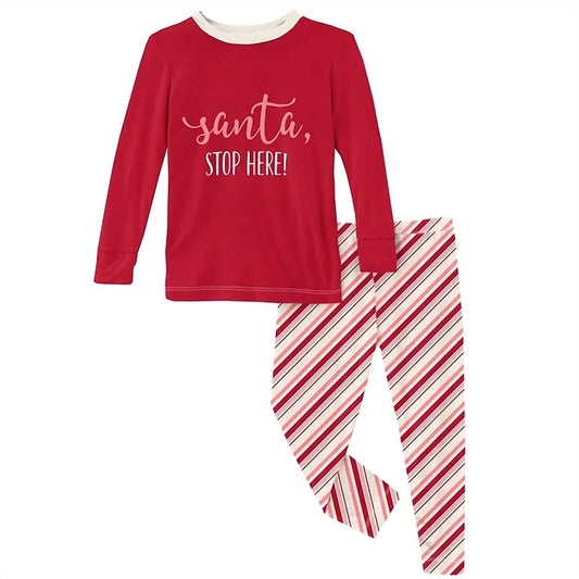 Kickee - Kid's Santa Pajama Set