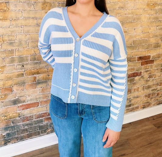 Able - Isabella Stripe Cardigan