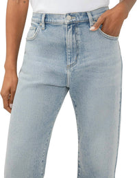 Silver Jeans Co 90s Relaxed Straight Leg Slouchy High Rise Jean in culture - women's jeans - view 4