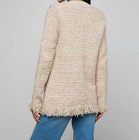 L'Agence - Kastoria Fringe Cardigan
