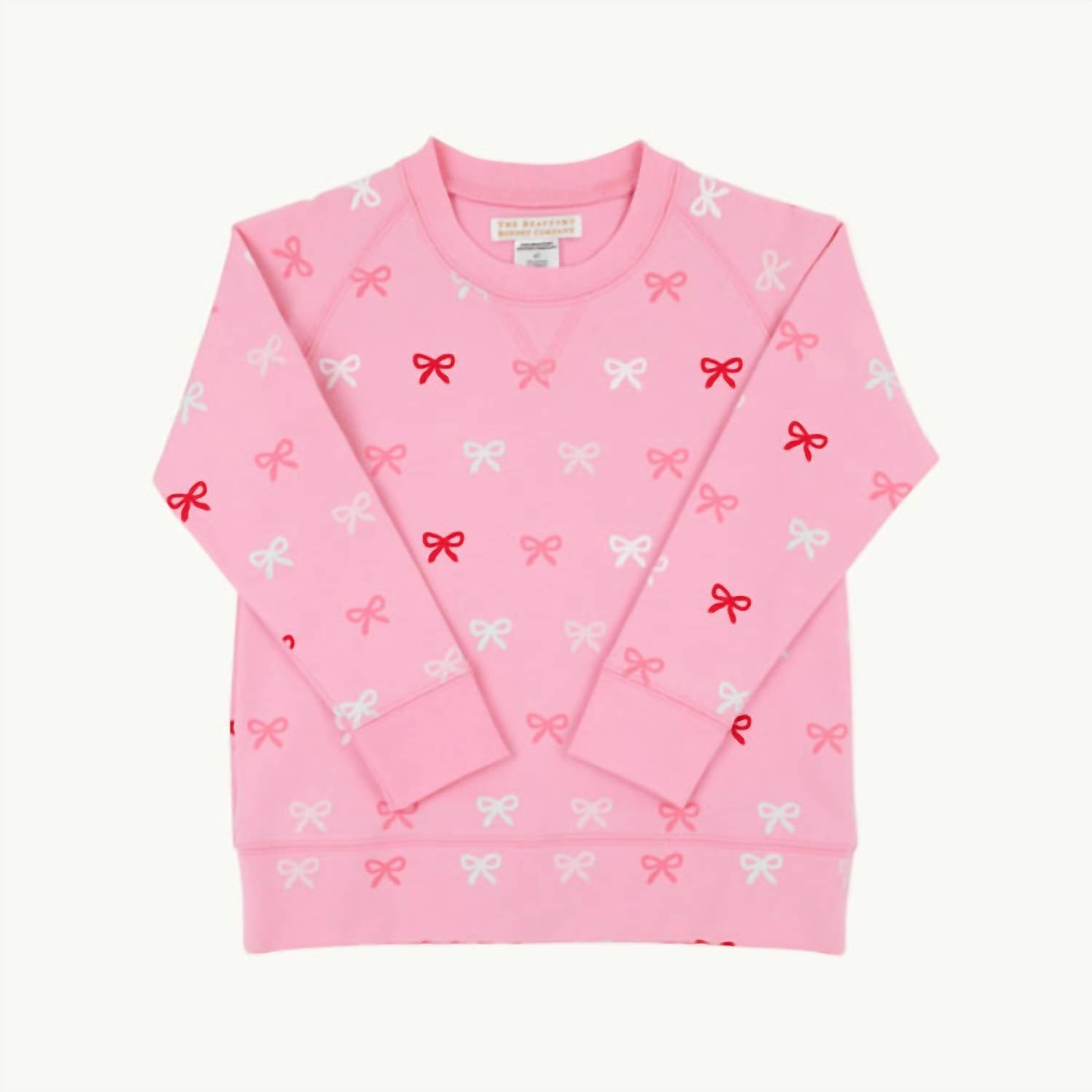 The Beaufort Bonnet Company - Girls Cassidy Comfy Crewneck Sweater