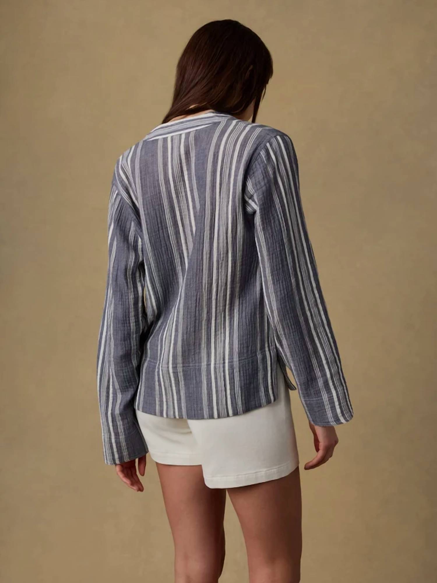 Faherty - Dune Cotton Gauze Harbor Top