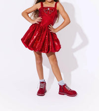 Lola + The Boys - Ruby Sequin Bubble Dress