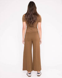 Ripley Rader - Ponte Knit Wide Leg Cropped Pants