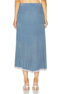 Zimmermann - Metallic Midi Skirt