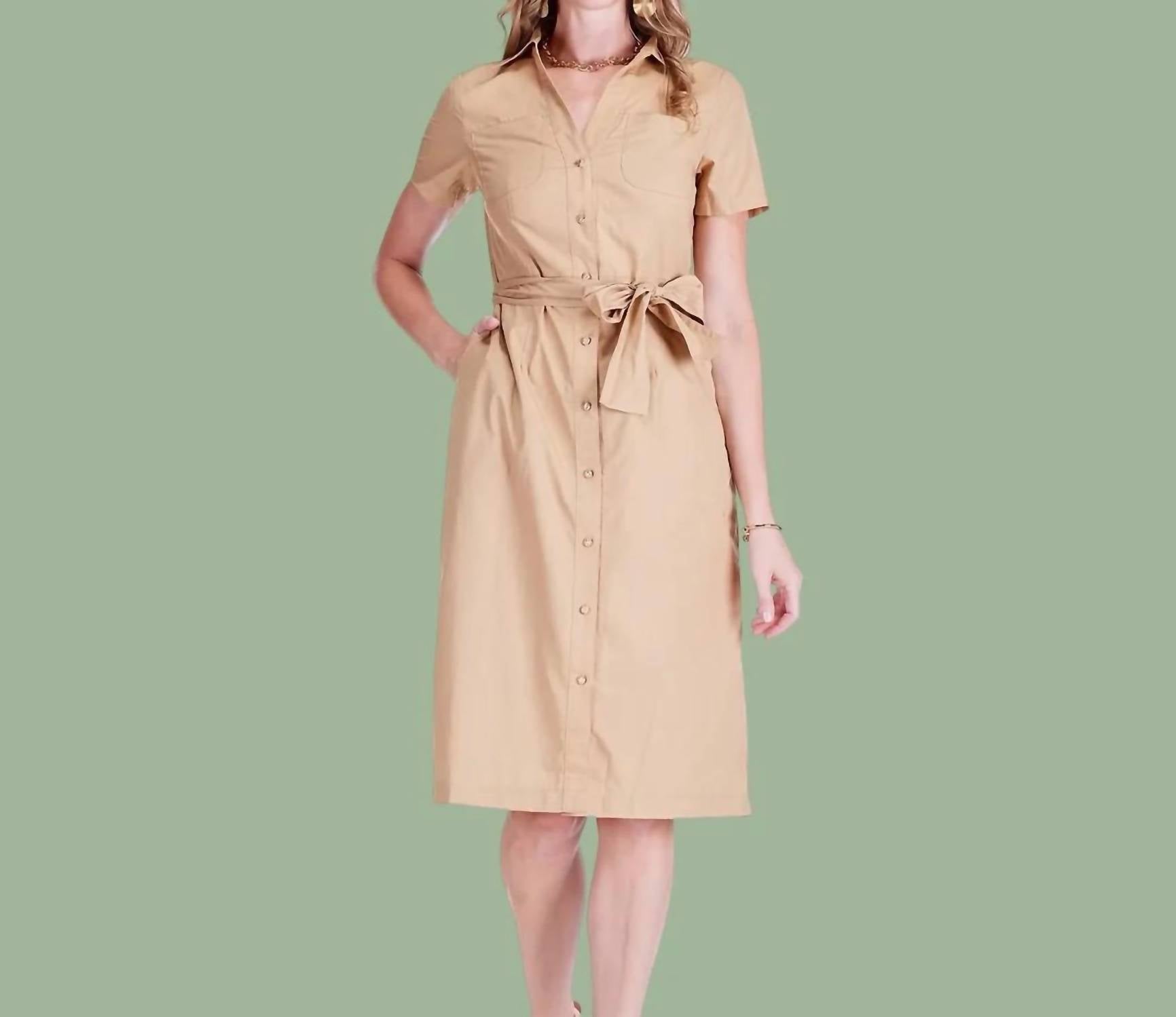 Jade - Bella Shirt Dress
