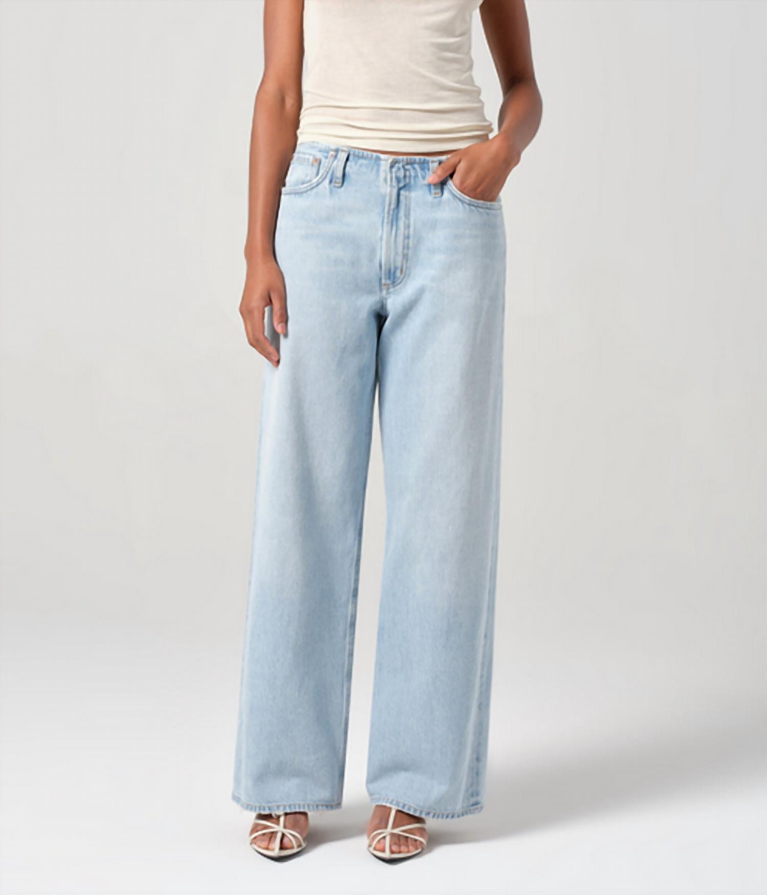 Agolde - Lex Low Slung Baggy Jean