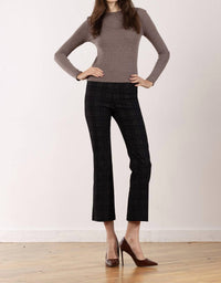 Avenue Montaigne Leo Flare Cut Pants in smokey - women's pants