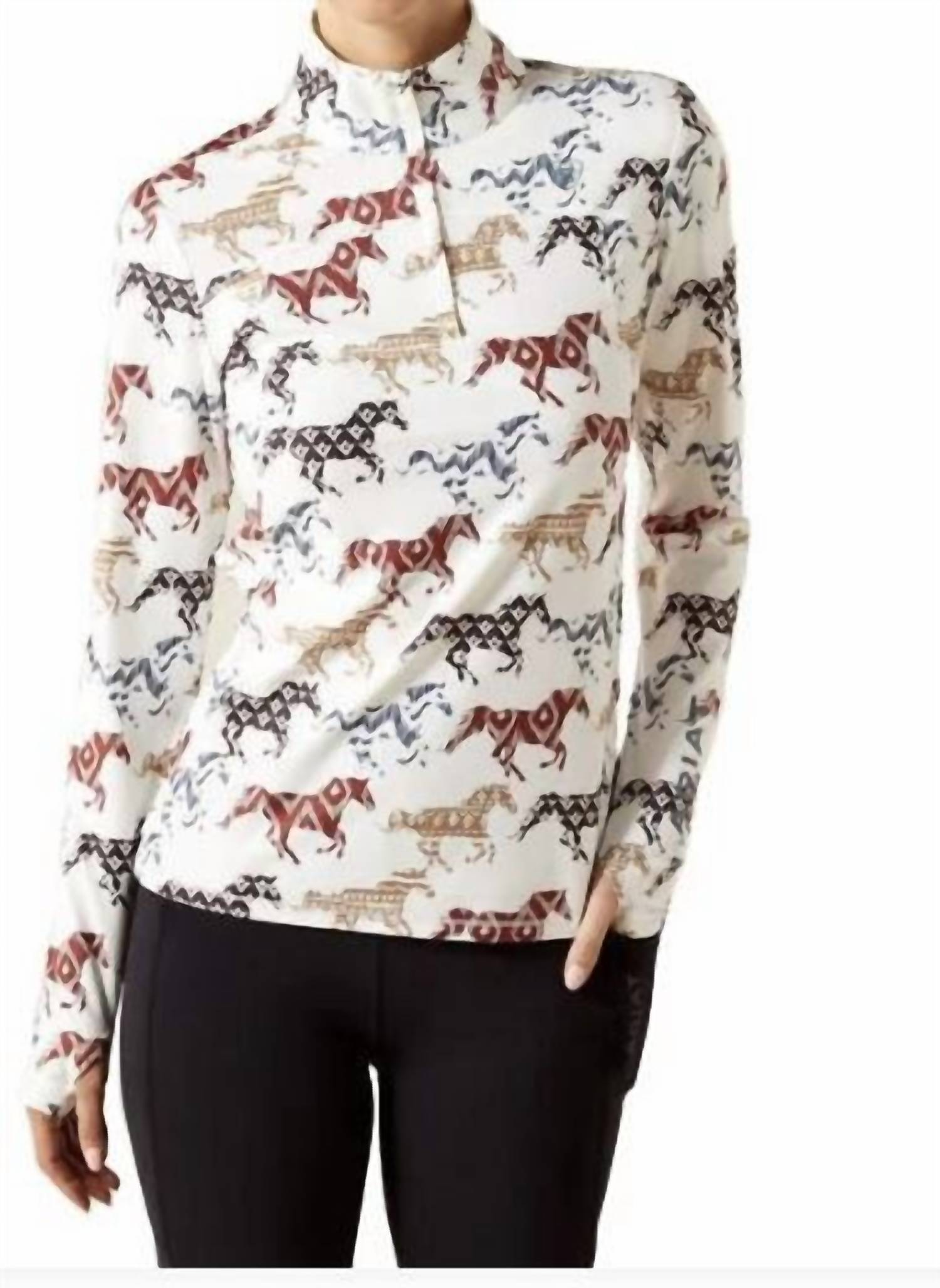 Ariat - Women's Lowell 3.0 Long Sleeve 1/4 Zip Baselayer Shirt