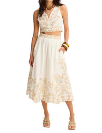 Allison New York - Maeve Midi Skirt