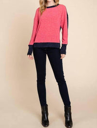 Emerald Collection - Solid Color Block Top - Plus
