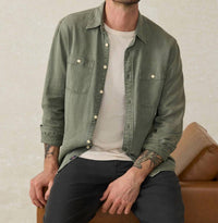 Faherty - Tried & True Chambray Workshirt