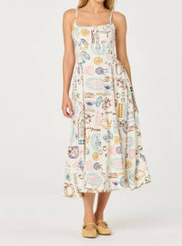 Astr - Ansley Midi Print Dress