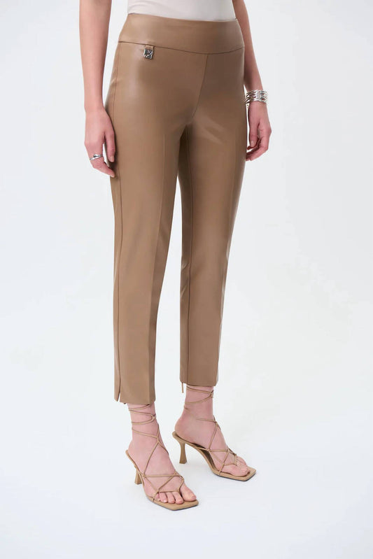 Joseph Ribkoff - Tigers Eye Leather Pants