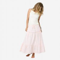 Kerri Rosenthal - Vacance Pintuck Midi Skirt